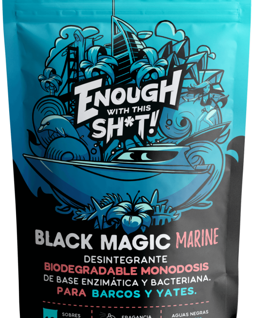 Black Magic Marine Front View of the Product